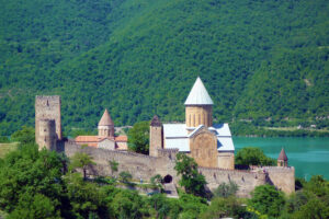 Georgien- Festung Ananuri