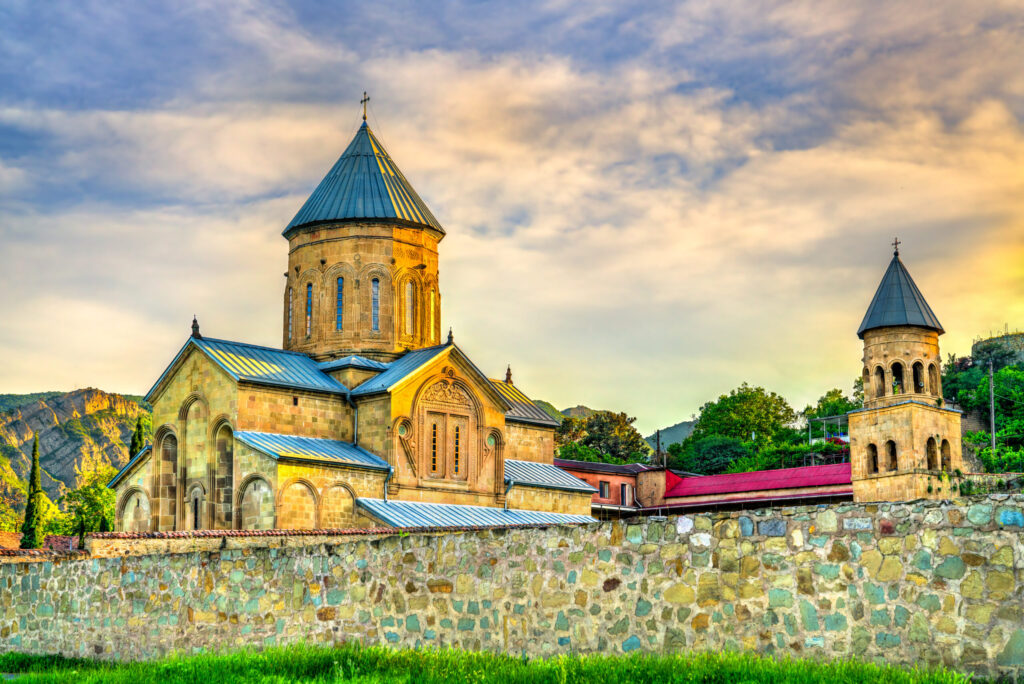 Georgien- Samtavro Kloster in Mtskheta, Georgia